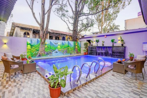 Alaya Stays 4 BHK with Poolside Gazebo & Garden - Villa Nest